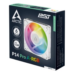 ARCTIC P14 Pro A-RGB (White) 140 mm A-RGB PWM Fan with Cable Splitter - image 8