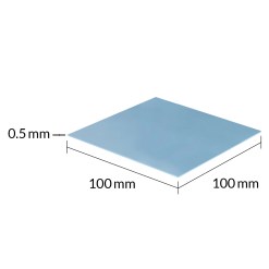 ARCTIC TP-3 Premium Performance Thermal Pad 100 x 100 mm, 0.5 mm - image 3