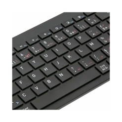 Targus AKB863BE keyboard Home Bluetooth AZERTY Belgian Black