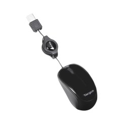 Targus AMU75EU mouse Travel Ambidextrous USB Type-A Blue Trace 1000 DPI