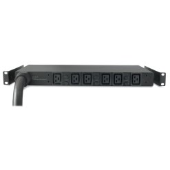 APC Basic Rack PDU AP7526 power distribution unit (PDU) 6 AC outlet(s) 1U Black - image 5