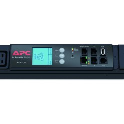APC NetShelter Metered Rack PDU, 0U, 3PH, 22kW 230V 32A or 17.3kW 230V 24A, x30 C13 and x12 C19 outlets, IEC 309 3P+N+PE cord - image 3