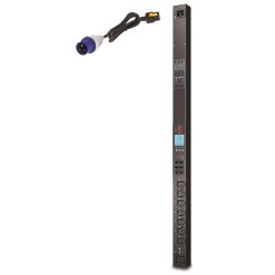 APC Rack PDU 2G, Switched, ZeroU, 16A, 230V, (7) C13 & (1) C19, IEC309 Cord