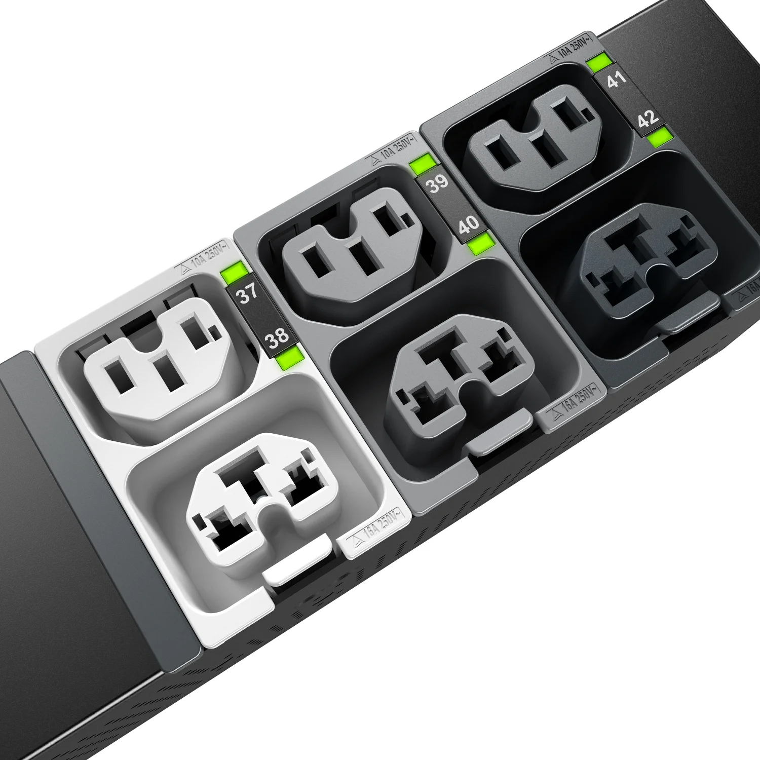 APC NetShelter Rack PDU Advanced, Switched Metered Outlet, 7.4kW, 1Phase, 230V, 32A, 332P6, 40 Outlet - image 7