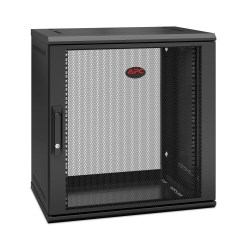 APC NetShelter WX AR112SH4 - 12U, 19 inch patch cabinet, Wall mount, Pre-assembled, 400MM deep