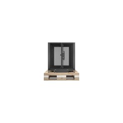 APC NetShelter SX, Server Rack Enclosure, 12U, Shock Packaging, Black, 658H x 600W x 900D mm - image 3