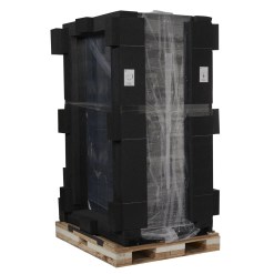 APC NetShelter SX, Server Rack Enclosure, 42U, Shock Packaging, 2000 lbs, Black, 1991H x 600W x 1070D mm