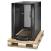 APC NetShelter SX, Server Rack Enclosure, 18U, Shock Packaging, Black, 925H x 600W x 1070D mm