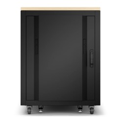 APC NetShelter Soundproof, 17U, Server Rack Enclosure, 230V, Maple - image 4