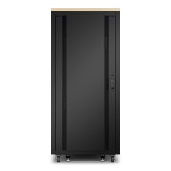 APC NetShelter Soundproof, 32U, Server Rack Enclosure, 230V, Maple