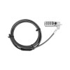 Targus ASP71GLX-25S cable lock Black 1.9 m