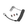 Targus DEFCON 3-in-1 cable lock Silver 2 m