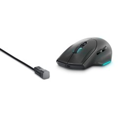 Dell Alienware AW620M mouse Gaming Right-hand RF Wireless + USB Type-C Optical 26000 DPI - image 8
