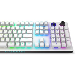 Dell Alienware Tri-Mode AW920K keyboard Gaming USB + RF Wireless + Bluetooth White - image 8