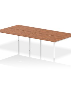 Evolve Plus B2B Bench Desk - 4 Person