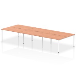 Evolve Plus B2B Bench Desk - 6 Person - image 8