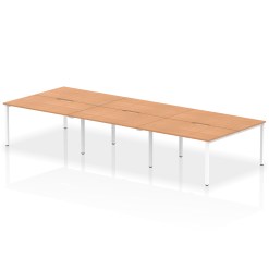 Evolve Plus B2B Bench Desk - 6 Person - image 10