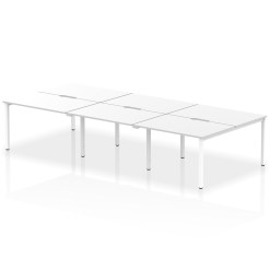 Evolve Plus B2B Bench Desk - 6 Person - image 11