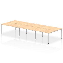 Evolve Plus B2B Bench Desk - 6 Person - image 24