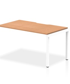Evolve Plus Single Row Bench Desk Extension Kit