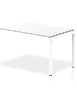 Evolve Plus Single Row Bench Desk Extension Kit