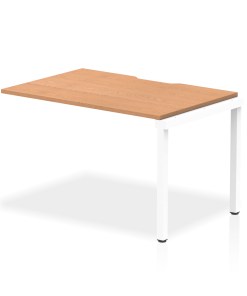 Evolve Plus Single Row Bench Desk Extension Kit