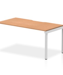 Evolve Plus Single Row Bench Desk Extension Kit