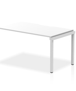 Evolve Plus Single Row Bench Desk Extension Kit