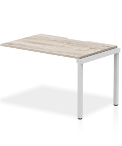 Evolve Plus Single Row Bench Desk Extension Kit