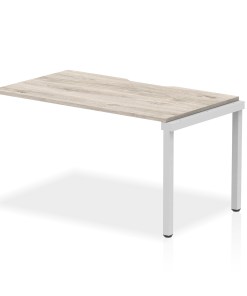 Evolve Plus Single Row Bench Desk Extension Kit