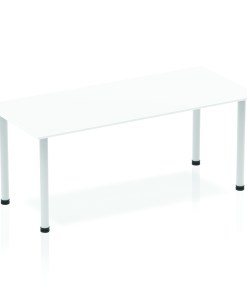 Impulse 1800mm Straight Table With Post Leg