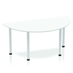Impulse Semi-Circle Table With Post Leg - image 2