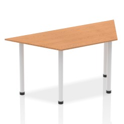 Impulse Trapezium Table With Post Leg - image 3