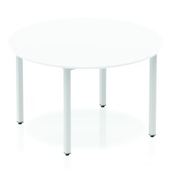 Impulse Round Table With Box Frame Leg