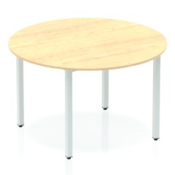 Impulse Round Table With Box Frame Leg