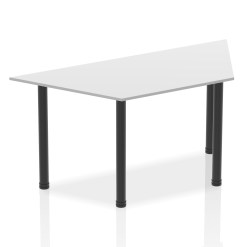 Impulse Trapezium Table With Post Leg - image 7