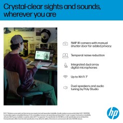 HP OmniBook X Flip 16-ar0004na Copilot+ PC AMD Ryzen AI 5 340 Hybrid (2-in-1) 40.6 cm (16