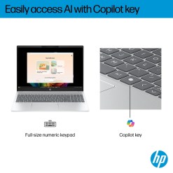 HP OmniBook 5 NGAI 16-ag1001na Copilot+ PC AMD Ryzen AI 5 340 Laptop 40.6 cm (16