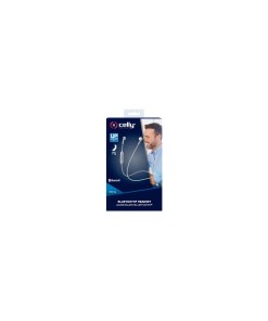 Celly BhDrop Headset Wireless Neck-band Calls/Music Micro-USB Bluetooth White