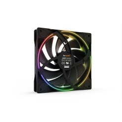 Bequiet be quiet! Light Wings 140mm ARGB PWM High Speed Fan Black 3 Pack - image 4