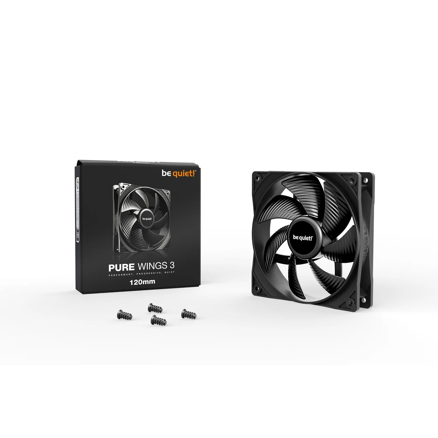 Bequiet be quiet! Pure Wings 3 120mm Computer case Fan 12 cm Black 1 pc(s) - image 3