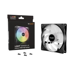 Bequiet be quiet! LIGHT WINGS LX 140mm PWM high-speed Computer case Fan 14 cm Black 1 pc(s) - image 5