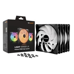 Bequiet be quiet! LIGHT WINGS LX 140mm PWM High Speed 3-Pack Black Computer case Fan 14 cm 3 pc(s) - image 5