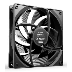 Bequiet be quiet! Pure Wings 3 140 mm PWM high-speed Triple Pack Computer case Fan 14 cm Black 3 pc(s) - image 2