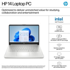HP 14-dq6002na Intel® N N150 Laptop 35.6 cm (14