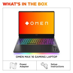 HP OMEN MAX Gaming 16-ak0001na Copilot+ PC AMD Ryzen AI 9 375 Laptop 40.6 cm (16