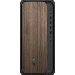 HP OmniDesk AI M03-0004na Intel Core Ultra 5 225 16 GB DDR5-SDRAM 1 TB SSD Windows 11 Home Tower PC AI PC Grey, Wood