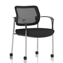 Brunswick Deluxe Medium Back Visitor Office Chair with Arms with Castors - image 3