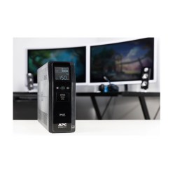 APC Back-UPS Pro, 1200VA/720W, Tower, 230V, 8x IEC C13 outlets, Sine Wave, AVR, USB Type A + C ports, LCD, User Replaceable Battery - image 4