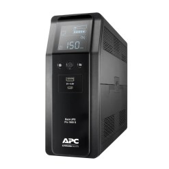 APC Back-UPS Pro, 1600VA/960W, Tower, 230V, 8x IEC C13 outlets, Sine Wave, AVR, USB Type A + C ports, LCD, User Replaceable Battery - image 2